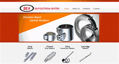 Desktop Screenshot of dilipelectricalheaters.com